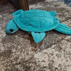 The Bear Factory Green Sea Turtle Plush 15x18in